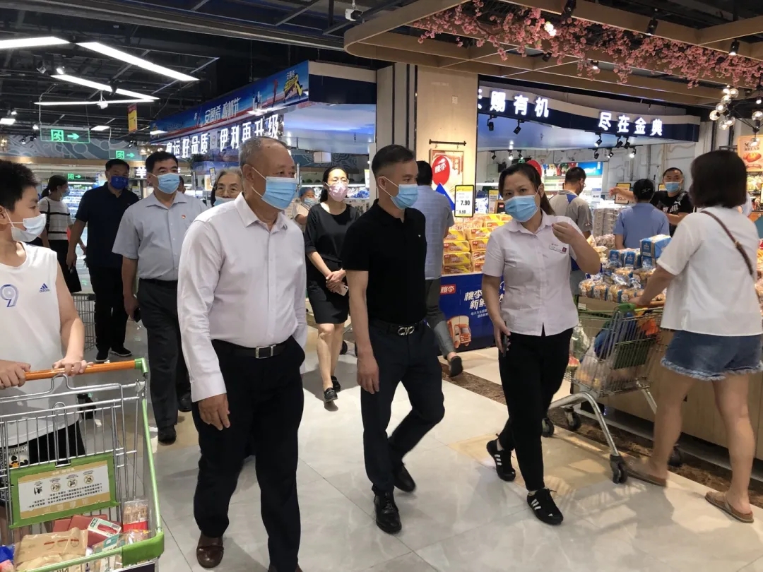 中國(guó)商業(yè)企業(yè)管理協(xié)會(huì)會(huì)長(zhǎng)劉育才一行 蒞臨家樂園考察