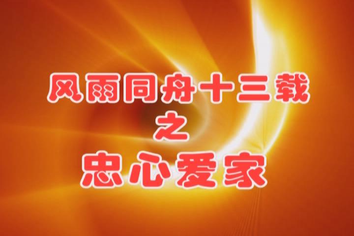 風(fēng)雨同舟十三載之忠心愛(ài)家